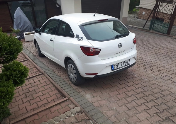 Seat Ibiza cena 24500 przebieg: 163000, rok produkcji 2014 z Kruszwica małe 22